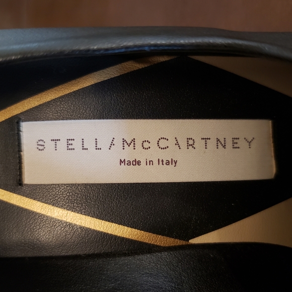 SOLDStella McCartney Heels Wooden Wedge Booties Leather Pumps - Picture 3 of 11